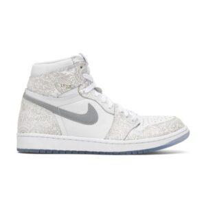 Air Jordan 1 Retro High OG Laser Baskets Gris 705289 100
