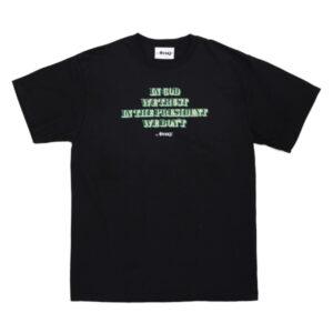 T-shirt Awake Trust Noir Blanc 345787