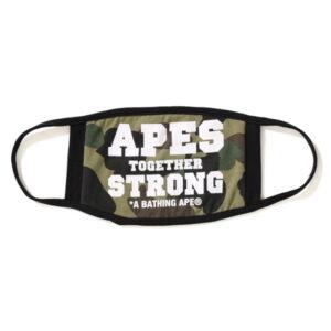 Masque BAPE 1st Camo ATS Vert Vert 348317