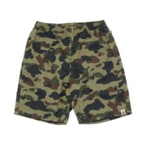 Short de sport BAPE 1st Camo Beach Shorts Vert Vert 348661