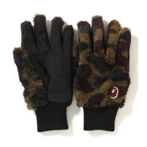 Gants BAPE 1st Camo Boa Vert Vert 348698