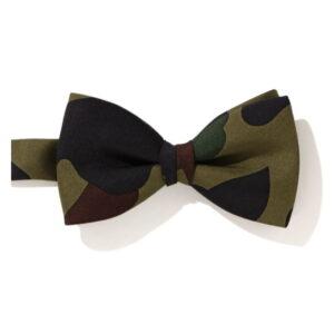 Noeud papillon BAPE 1st Camo Bow Tie (FW20) Vert Vert 348747