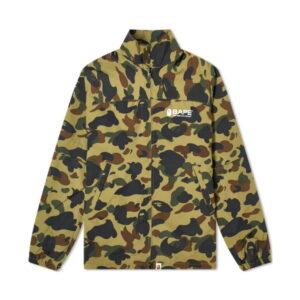 Veste de pluie BAPE 1st Camo Classic vert bleu 349407