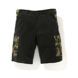 Short de sport BAPE 1st Camo Corduroy Wide 6Pocket Shorts Oliverab Oliverab 354047