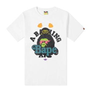 T-shirt BAPE & Baby Milo Tee (SS21) Blanc Blanc 346750