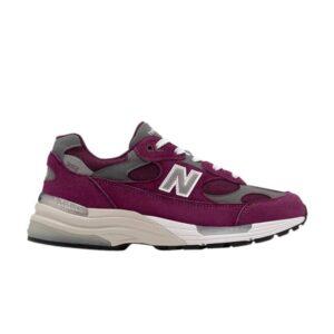 Baskets New Balance 992 Made In US Violet Gris Gris ML992V1