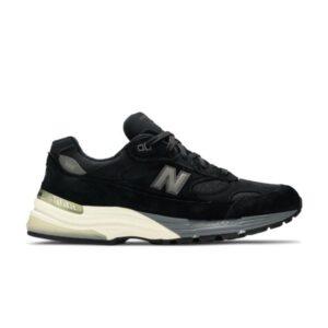 Baskets New Balance 992 Made In USA Noir Gris M992BL