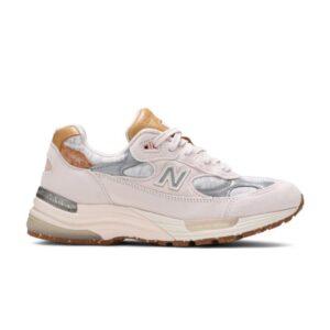 Baskets Wmns New Balance 992 Made In USA Cork Blanc W992FN