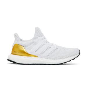 Femme adidas UltraBoost 4.0 DNA Blanc Or FZ4009