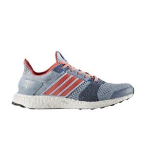 Baskets Wmns adidas UltraBoost Bleu Haze Corail BA7835