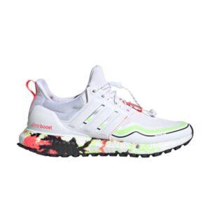 Baskets Wmns adidas UltraBoost Winter.Rdy Blanc Lime Rose FV7017