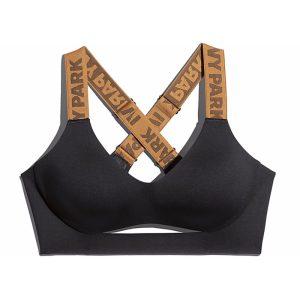 Haut de sport adidas Ivy Park Cutout Medium Support Bra (grande taille) Noir Noir 352160