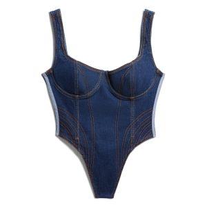 adidas Ivy Park Denim Body Denim Foncé Noir 351114