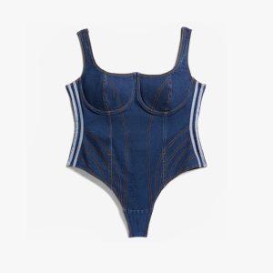 adidas Ivy Park Denim Body (grande taille) Bleu denim foncé 351099