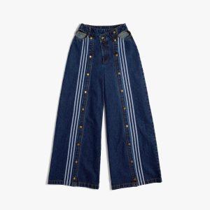 adidas Pantalon à jambe large Ivy Park Denim (grande taille) Denim foncé Denim foncé 348409