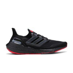 Baskets 424 x Arsenal FC x adidas UltraBoost 21 Noir Écarlate GV9716