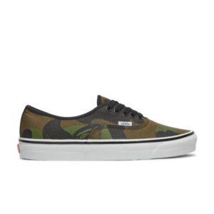 BAPE x Vans Authentic 44 DX First Camo Baskets Noir VN0A38EN7BC