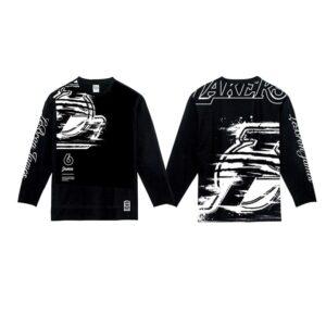 T-Shirt DPOY BW Lakers LeBron James manches longues noir 375286