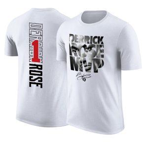 DPOY Derrick Rose Face T-shirt vertical Rouge 370983