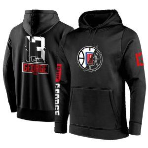 Sweat DPOY Los Angeles Clippers Paul George Sweat à capuche Bleu 365986
