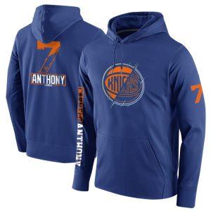 DPOY New York Knicks Anthony Sweat à capuche Bleu 366388