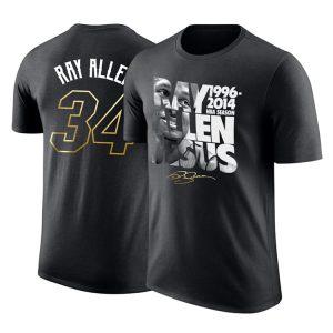 DPOY Ray Allen Visage T-Shirt Vert 370986