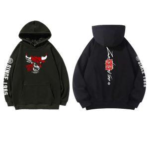 Sweat à capuche LaVine des Chicago Bulls encré DPOY 369523