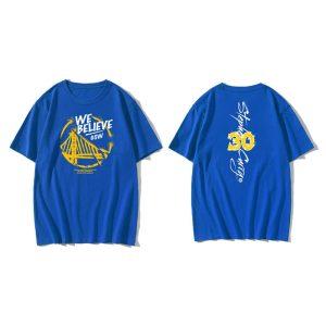 DPOY encré Warriors Stephen Curry T-shirt Noir 373841