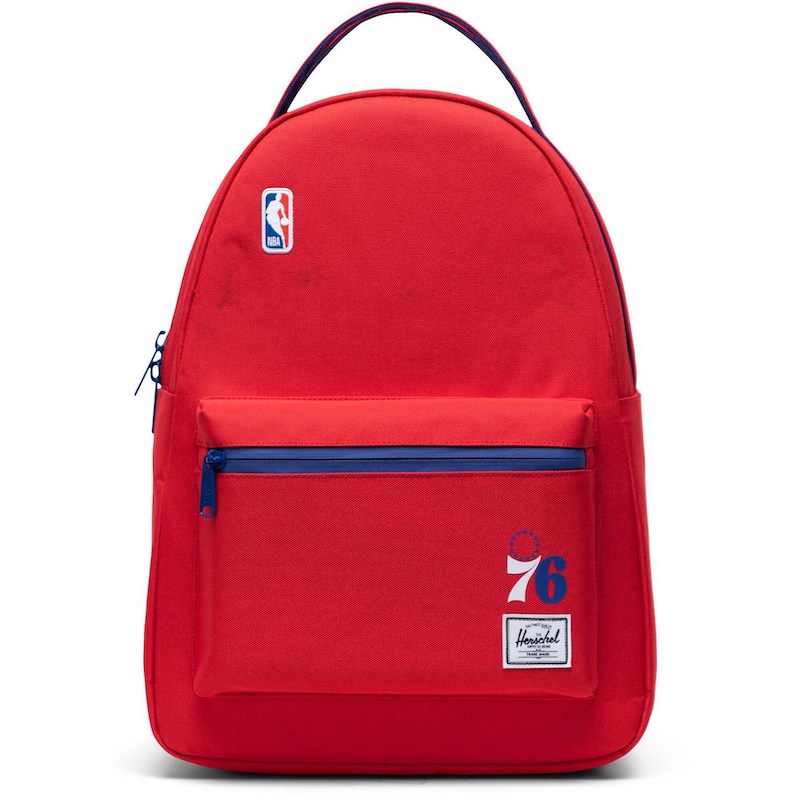 Sac à dos Herschel Supply Co. Rouge Philadelphia 76ers Nova Sac à dos de taille moyenne 4081328