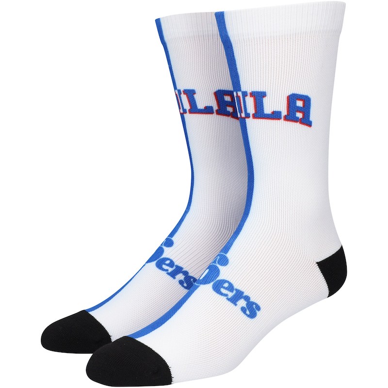 Chaussettes fendues pour hommes des 76ers de Philadelphie 4248929