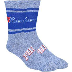 Chaussettes Varsity Crew des Philadelphia 76ers pour hommes Blanc 3813046