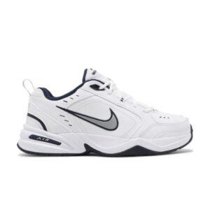 Nike Air Monarch IV Blanc Marine Marron 415445 102