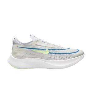 Nike Zoom Fly 4 Blanc Imperial Bleu Lime Glow CT2392 100