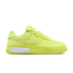 Baskets Wmns Nike Air Force 1 Fontanka Jaune Strike DA7024 700