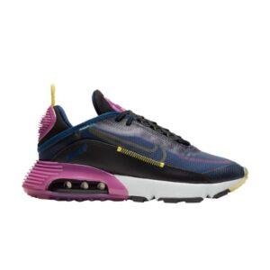 Baskets Wmns Nike Air Max 2090 Marine Bourgogne CK2612 400