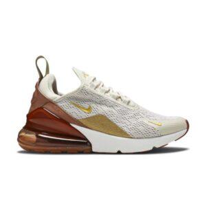 Baskets Wmns Nike Air Max 270 Light Cream Blanc AH6789 203