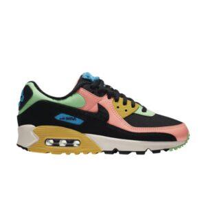 Baskets Wmns Nike Air Max 90 Fur Multi-Color CT1891 600