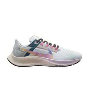 Baskets Wmns Nike Air Zoom Pegasus 38 Premium Bleu Teinte Regal Rose DC8796 400