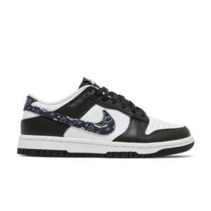 Baskets Wmns Nike Dunk Low Noir Paisley Gris DH4401 100