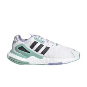 Baskets Wmns adidas Day Jogger Blanc Hazy Vert H03262