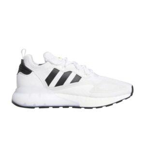 Baskets Wmns adidas ZX 2K Boost Blanc Noir Blanc H00103