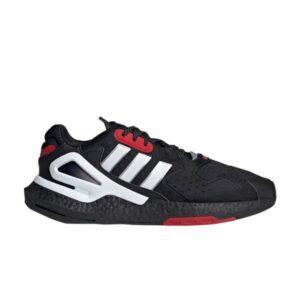 Baskets adidas Day Jogger noires écarlates GZ2717