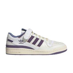 adidas Forum 84 Low Blanc College Violet Baskets Jaune GX4535
