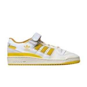 adidas Forum 84 Low Blanc Jaune Baskets Gris GX4537