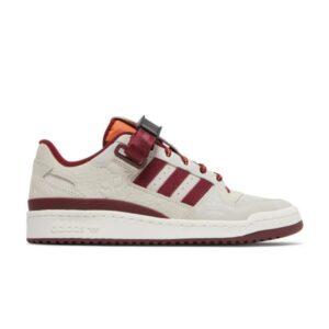 Baskets adidas Forum Low Chalk Bordeaux GX8866