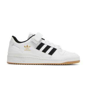 Baskets adidas Forum Low Blanc Noir H01924