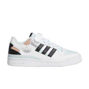 Adidas Forum Low Blanc Halo Menthe Baskets H01678
