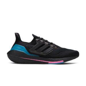 adidas UltraBoost 21 Noir Active Teal Gris FZ1921