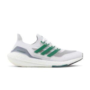 adidas UltraBoost 21 Blanc Sub Vert FZ2326