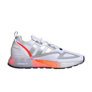 adidas ZX 2K Boost Blanc Métallique Argent Gris FY5725